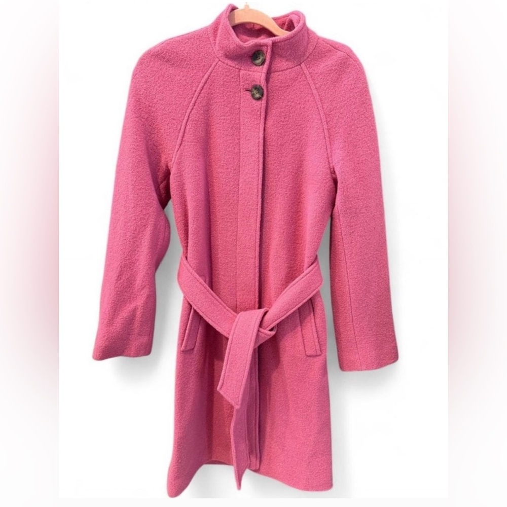 Pink Boden Cartwright wool coat